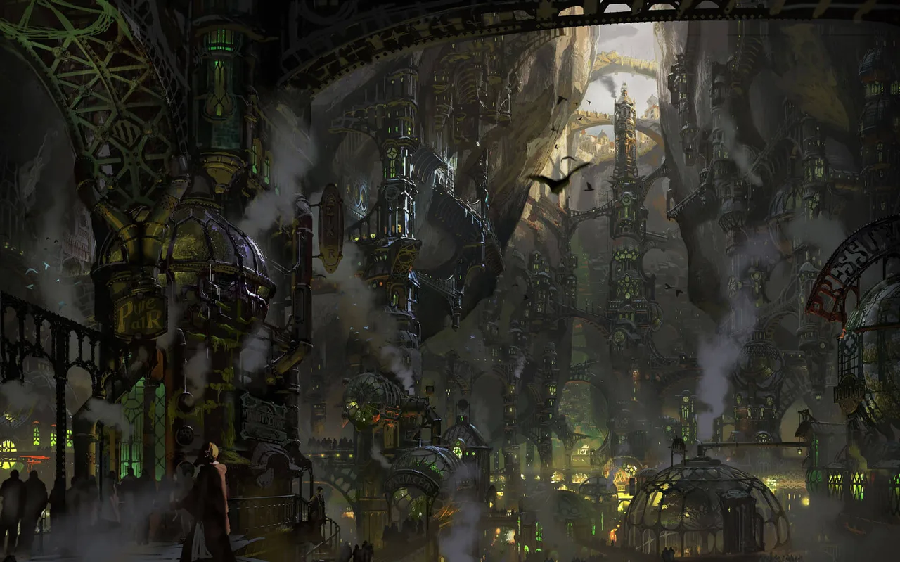 thành phố ngầm Zaun trong Arcane.
