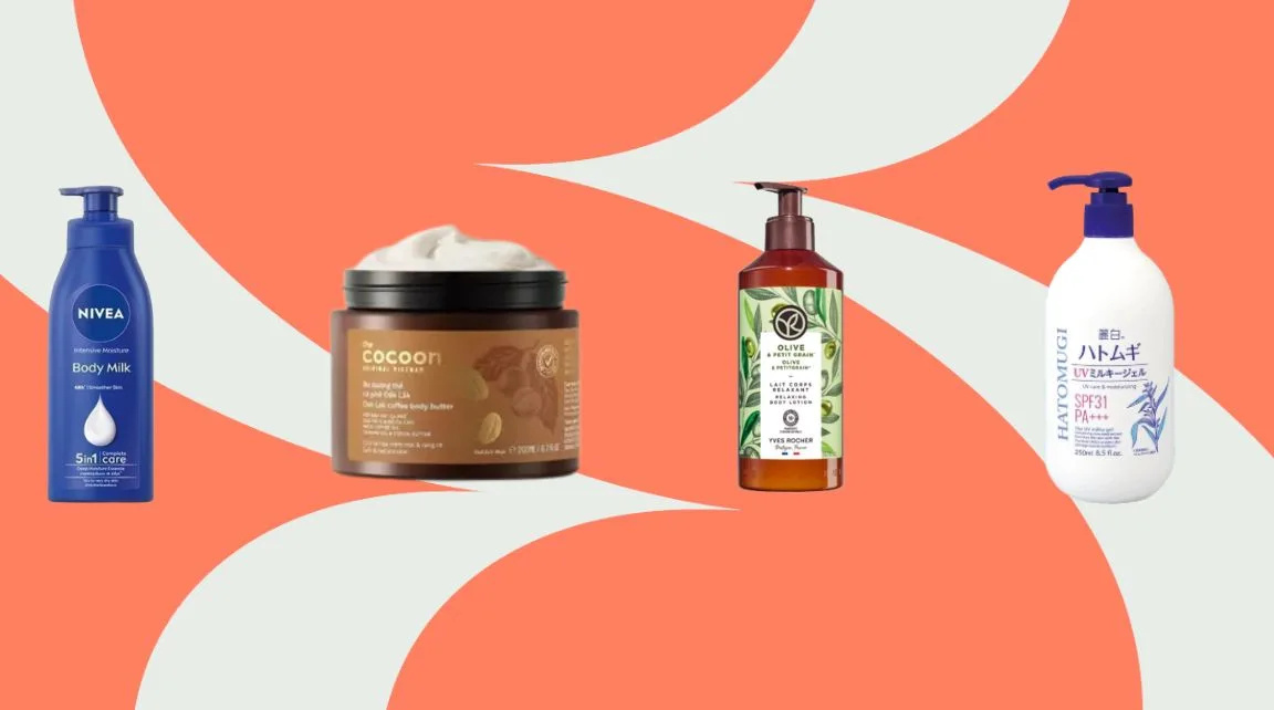 8 sản phẩm dưỡng thể đem đến làn da khỏe mạnh cho bạn