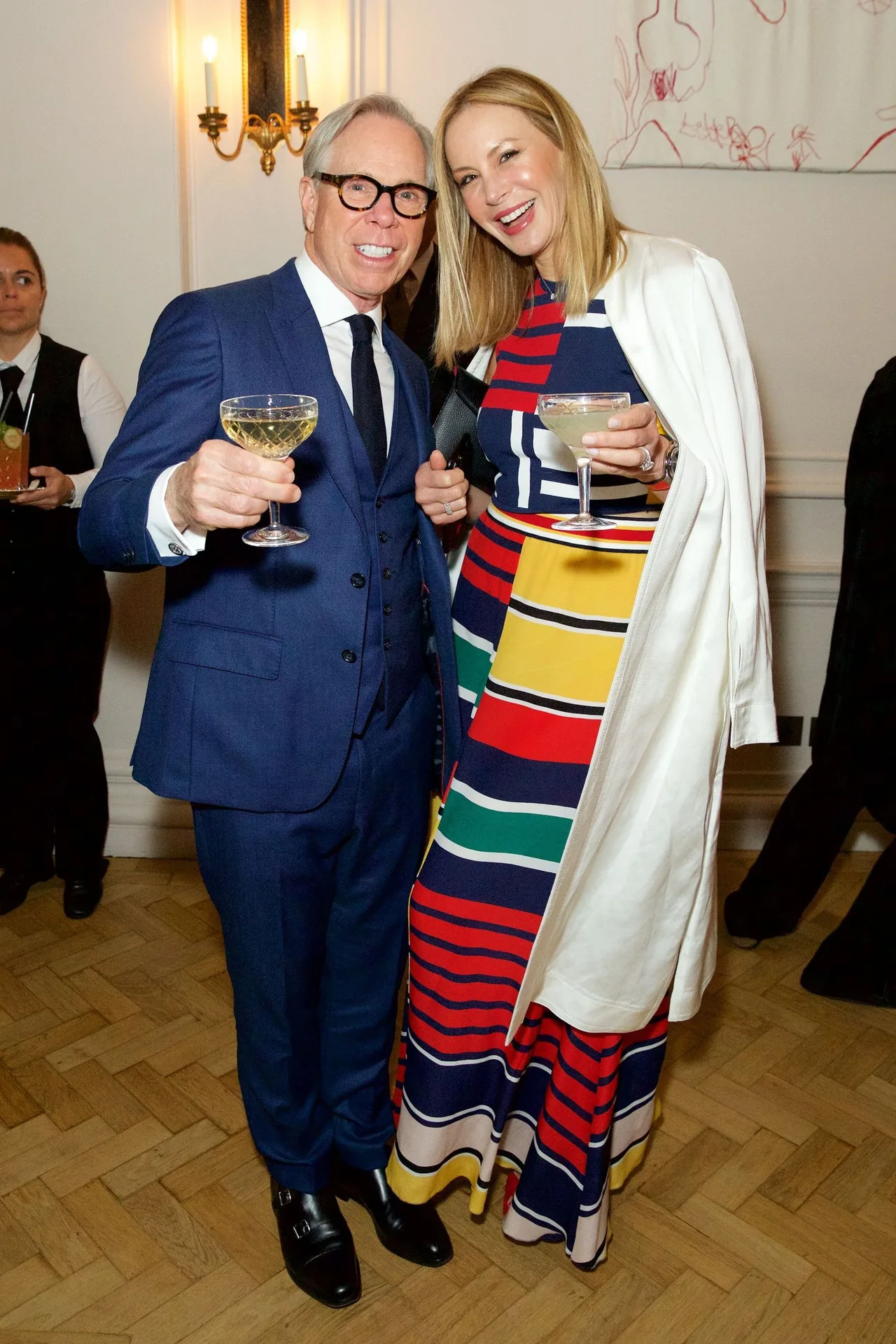 Tommy Hilfiger and Dee Ocleppo
