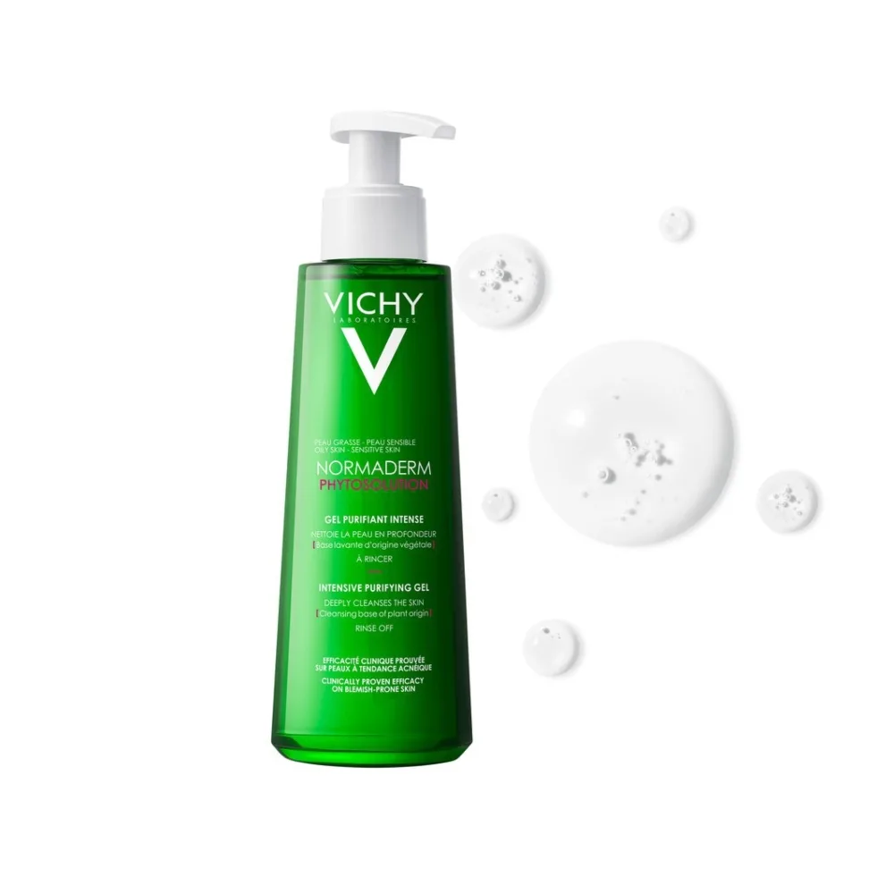 Normaderm Phytosolution Intensive Purifying Gel Vichy sửa rửa mặt