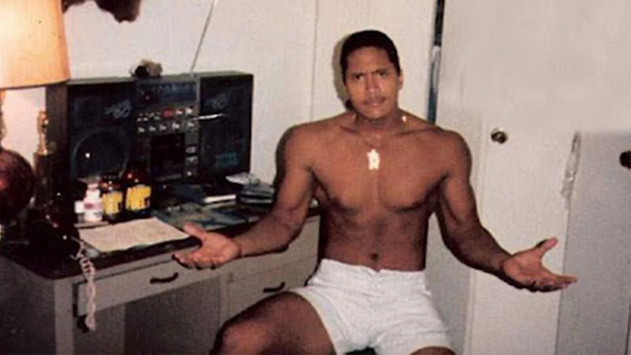 Chàng thiếu niên Dwayne Johnson. Ảnh: trend-chaser.com