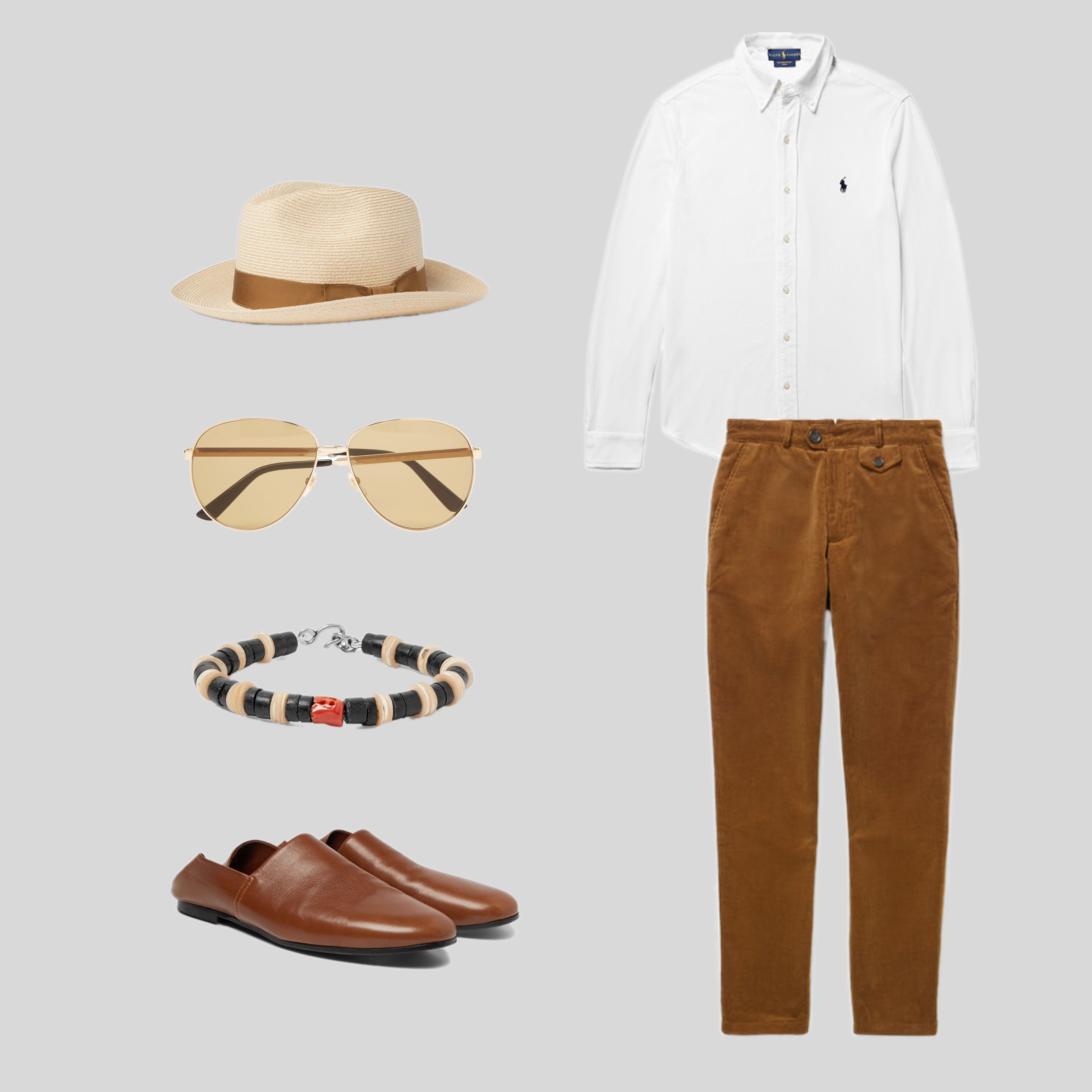 ELLE Man Style Calendar phối đồ ăn ý với mũ cói (3)