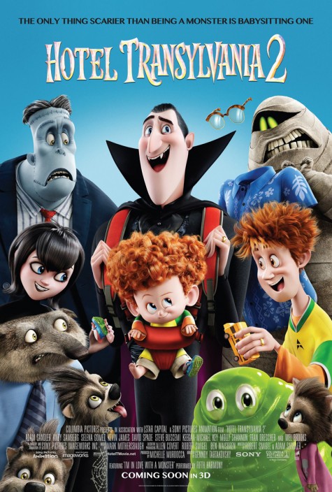 3 bộ phim điện ảnh mùa Halloween - Hotel Transylvania poster - elleman