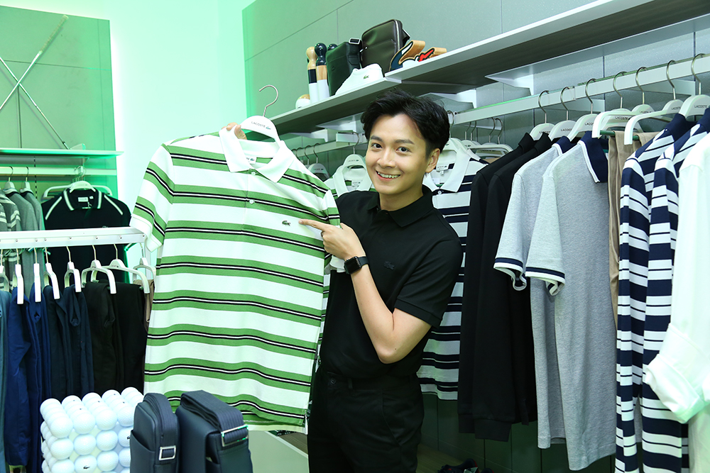 thương hiệu Lacoste - Ngo Kien Huy - elle man