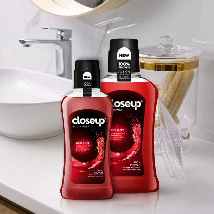 nước súc miệng chống hôi miệng CloseUp Red Hot