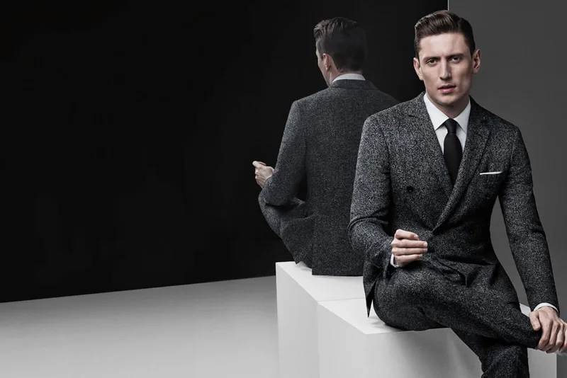 suit nam xam - suit xam dam - elle man