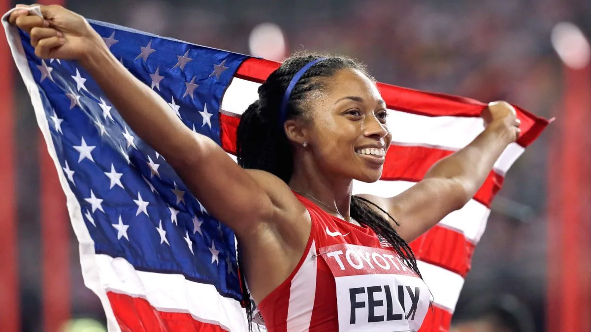 Cách giảm stress của Allyson Felix