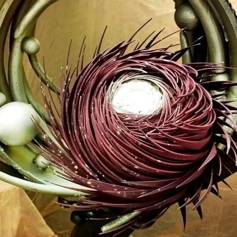 Một bông hoa làm từ sô cô la của Amaury