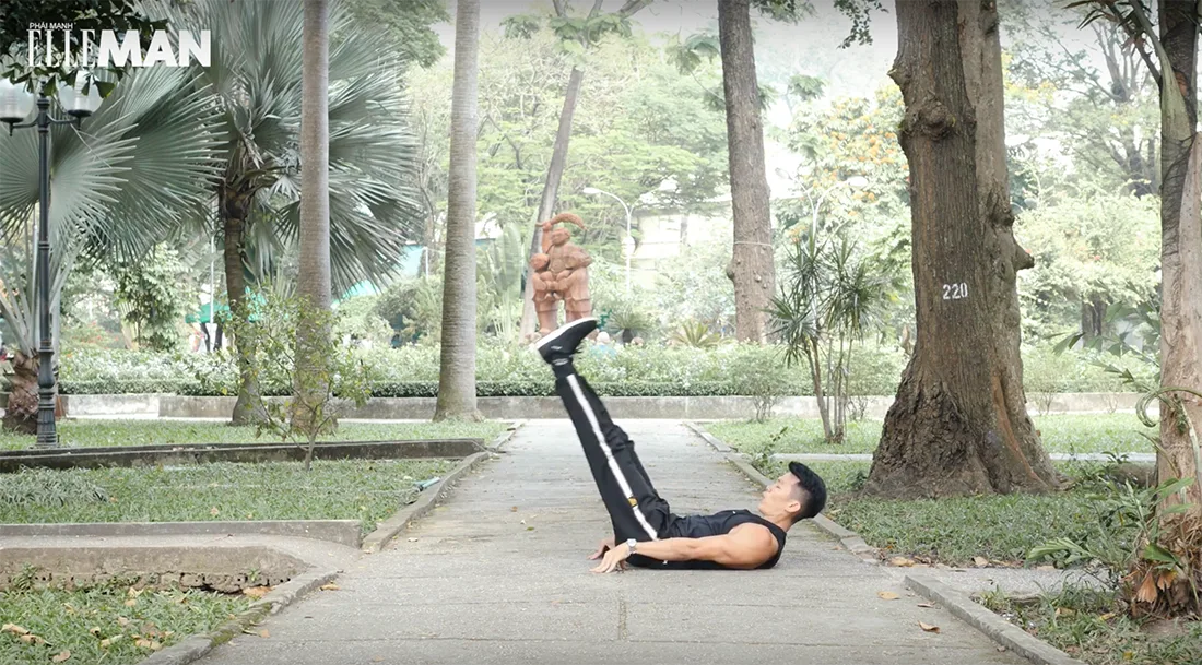 bai tap the duc sau Tet - da chan - elle man 2