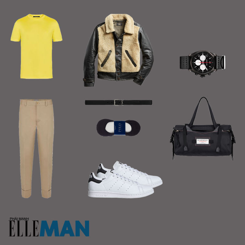 outfit 5 - phối trang phục phong cách workwear