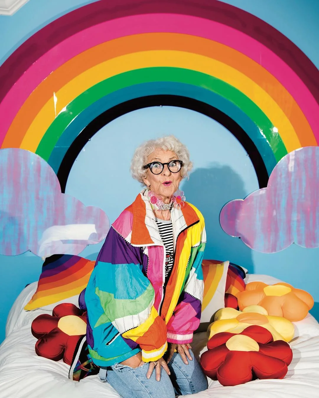 biểu tượng thời trang 91 tuổi Baddiewinkle