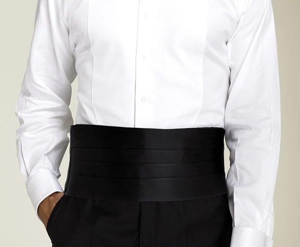 phong cách thời trang black tie- accessories - elle man