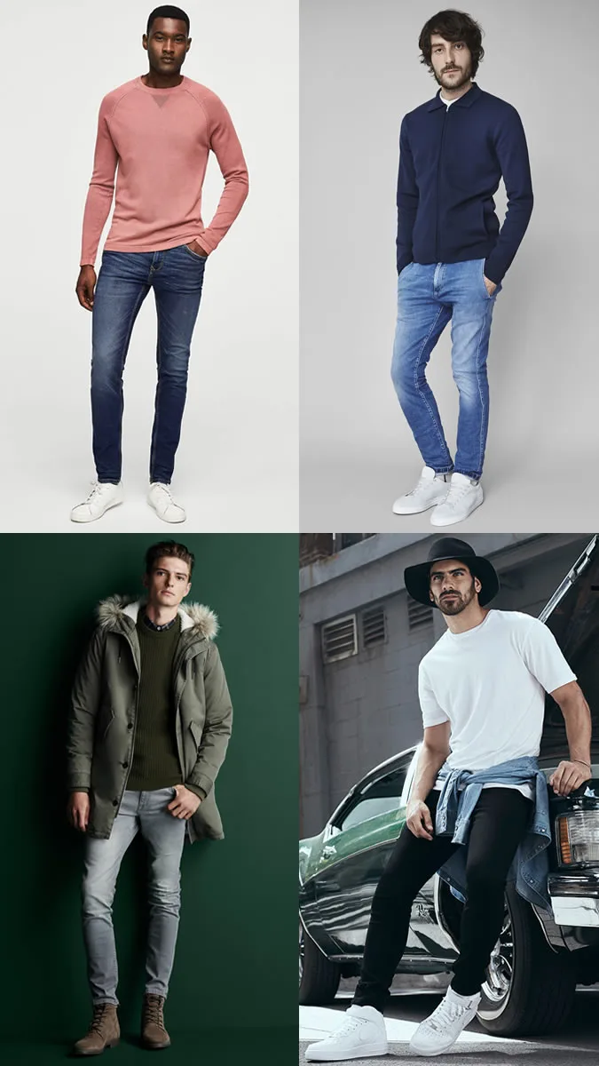 quan jeans nam - stretch denim - elle man