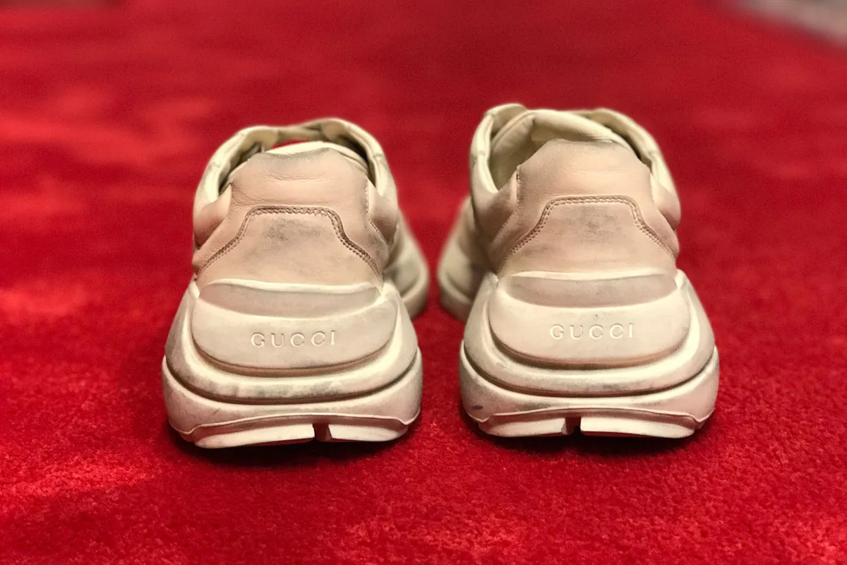 giay the thao ugly sneakers - gucci runner - elle man 1