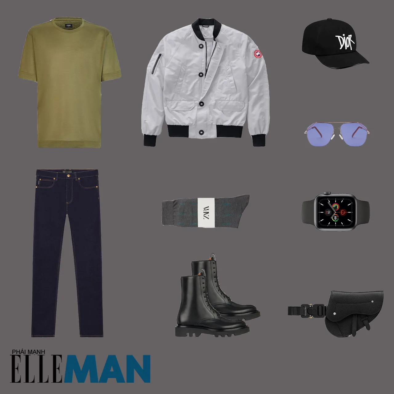 outfit 5 - phối đồ mùa mưa