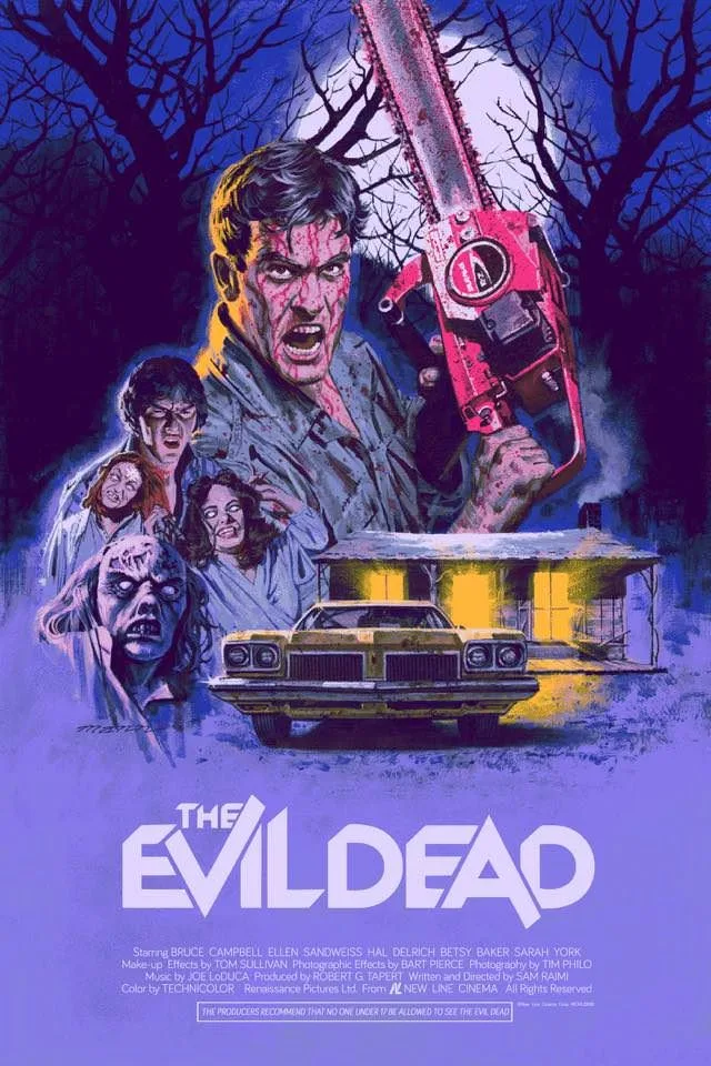 phim kinh di halloween - the evil dead 1981 - elle man