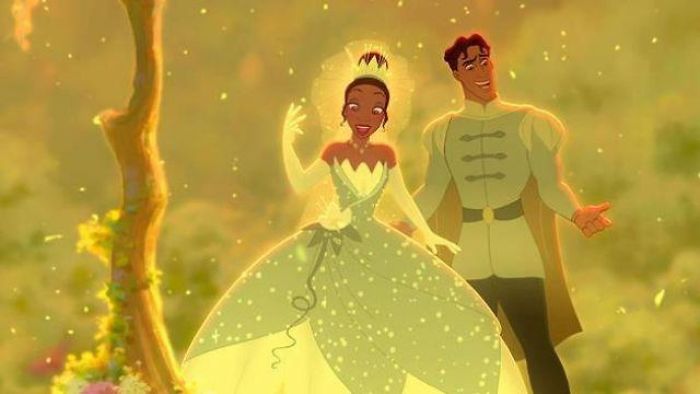 công chúa disney tiana công chúa và con cóc bản vẽ
