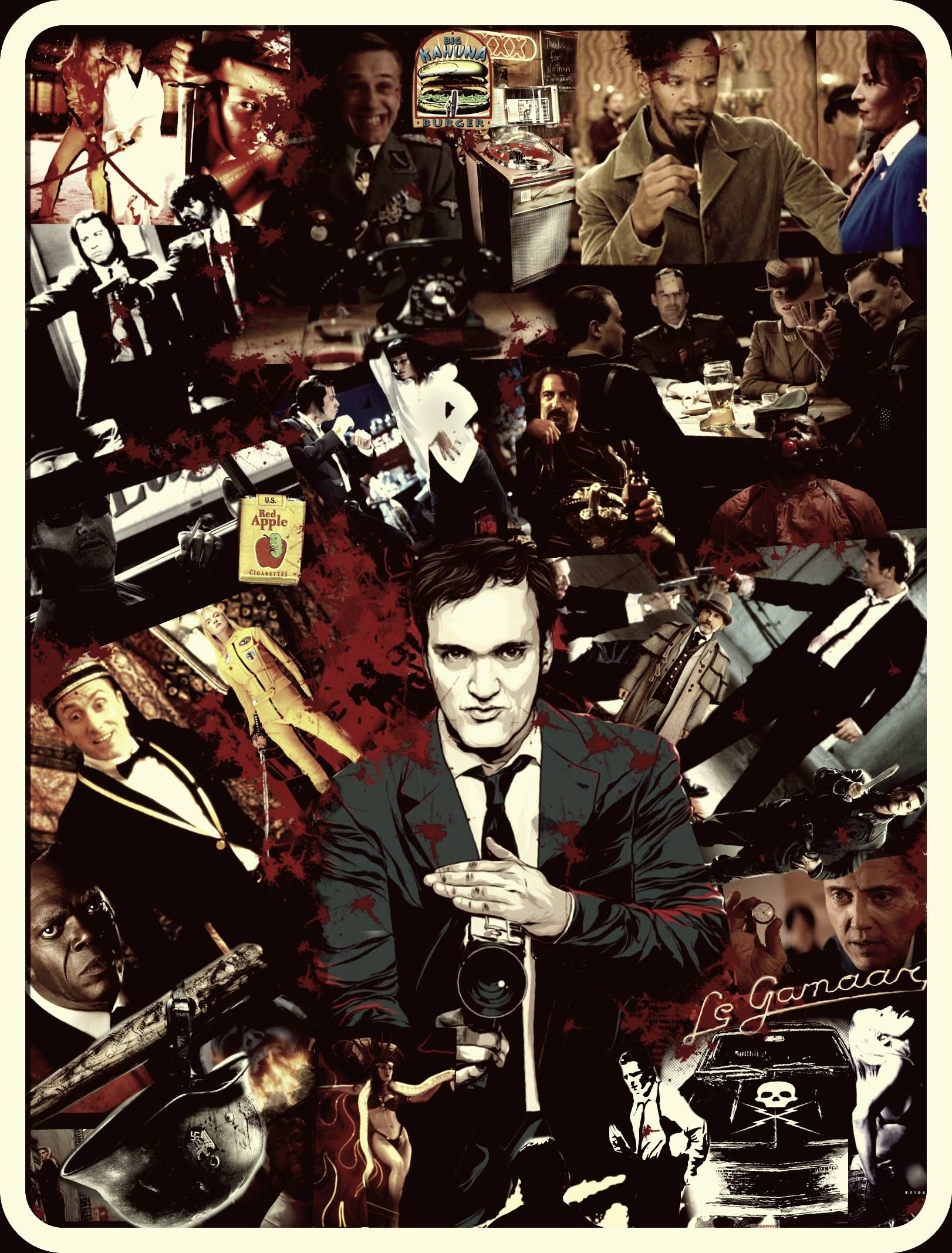 đạo diễn quentin tarantino cùng những bộ phim bất hủ của ông