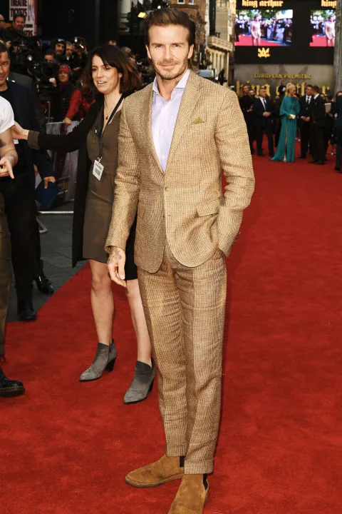 suit nam - elle man - DAVID BECKHAM
