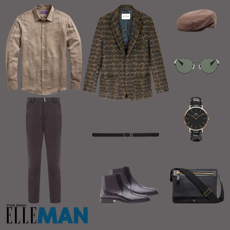 outfit 4 - phoi do phong cach dark academia