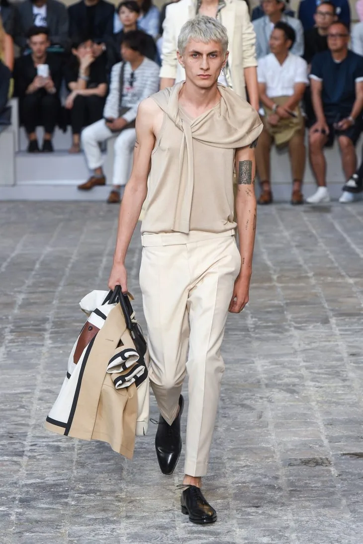 10 bộ sưu tập hàng đầu dành cho nam trong Tuần lễ thời trang 2018 berluti_look_7_menswear_spring_2018