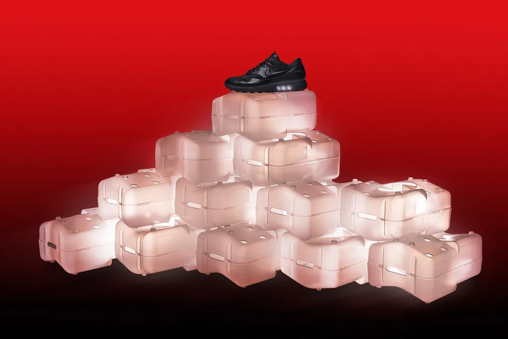 Thiết kế hộp giày Nike Air Max được làm từ…rác tái chế