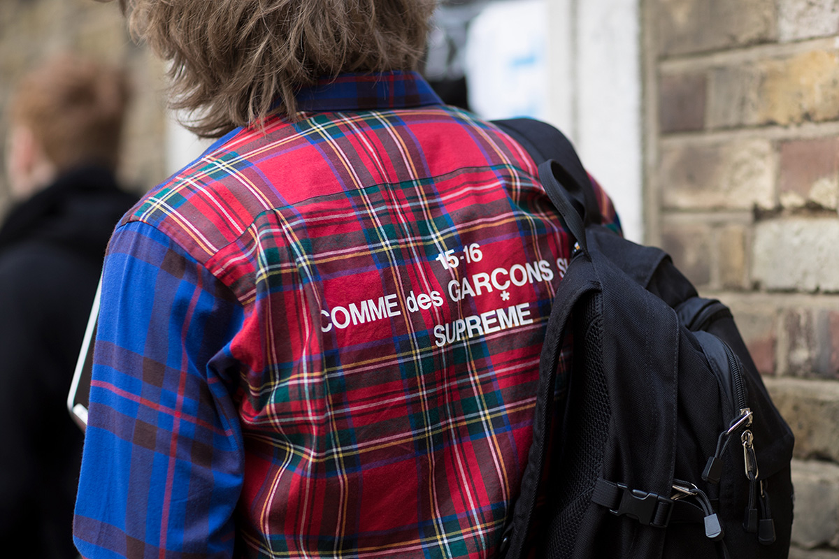 Supreme x COMME des GARÇONS - elleman
