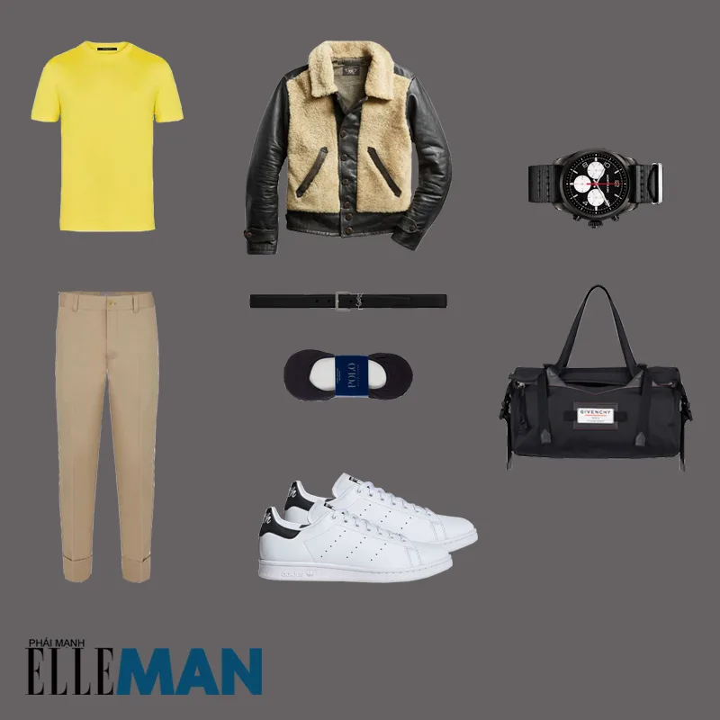 outfit 5 - phối trang phục phong cách workwear