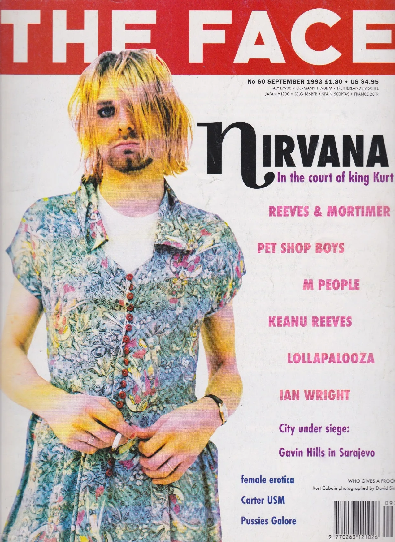 kurt-cobain tạp chí the face