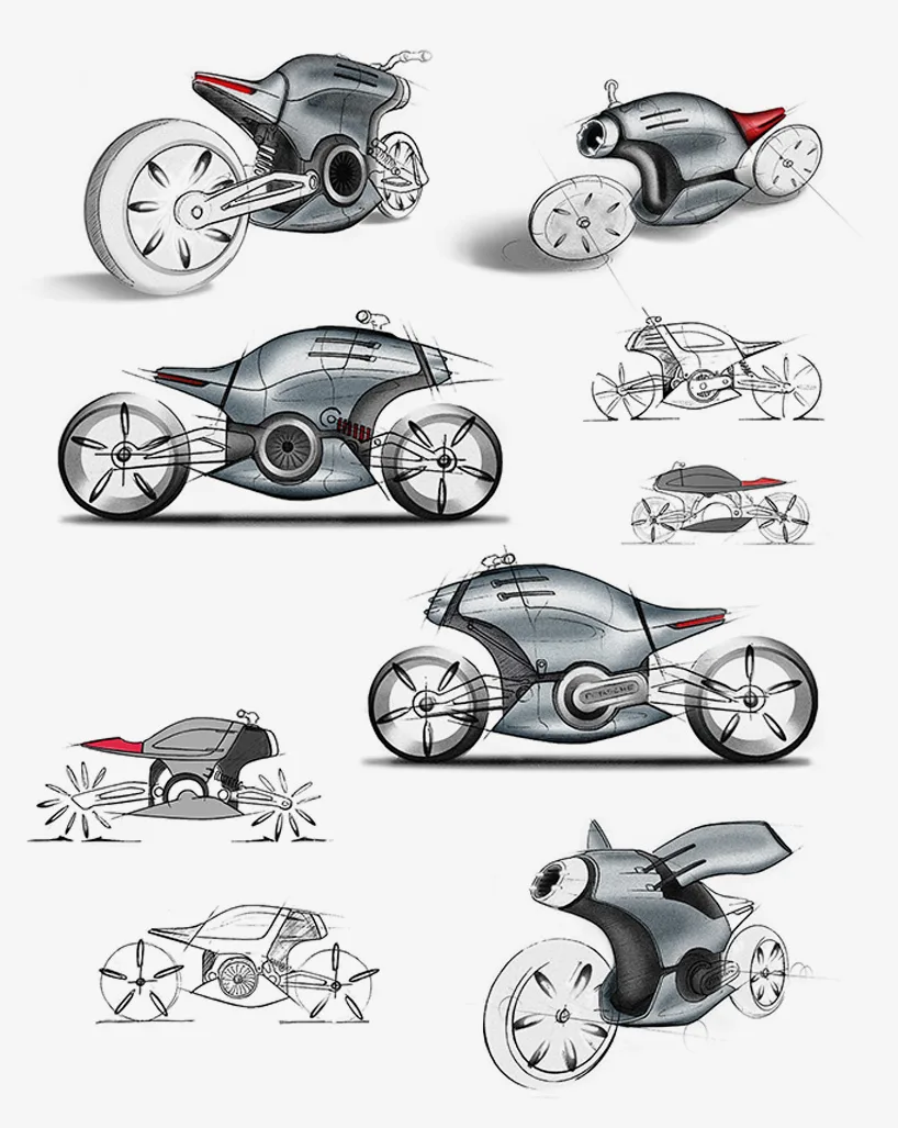 xe moto porsche 618 1