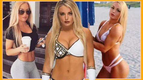 nữ đô vật WWE Mandy Rose 1
