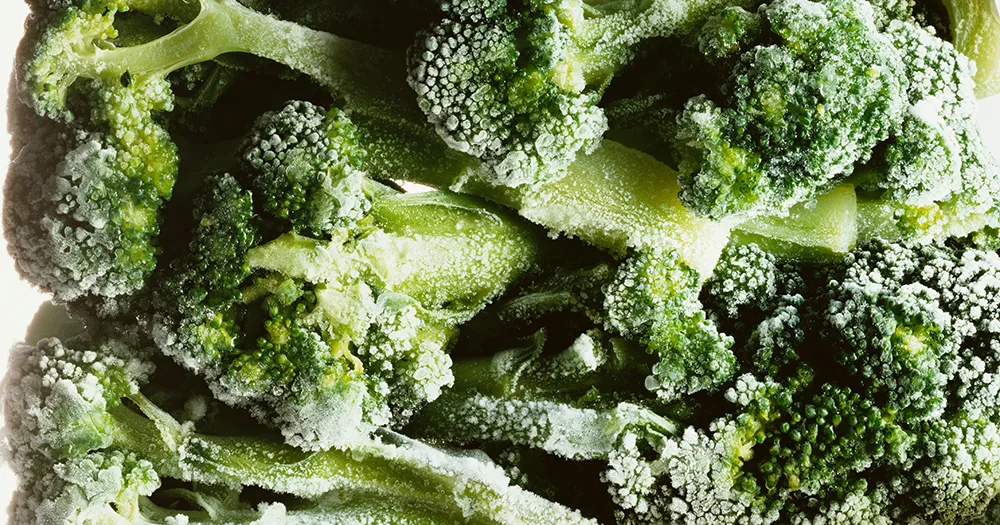 Frozen broccoli