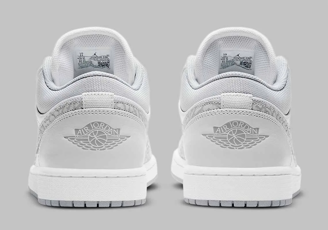 giày thể thao Air Jordan 1 low elephant print