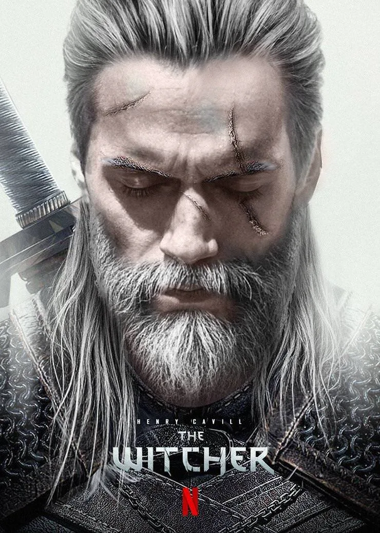 henry cavill the witcher - elle man 4