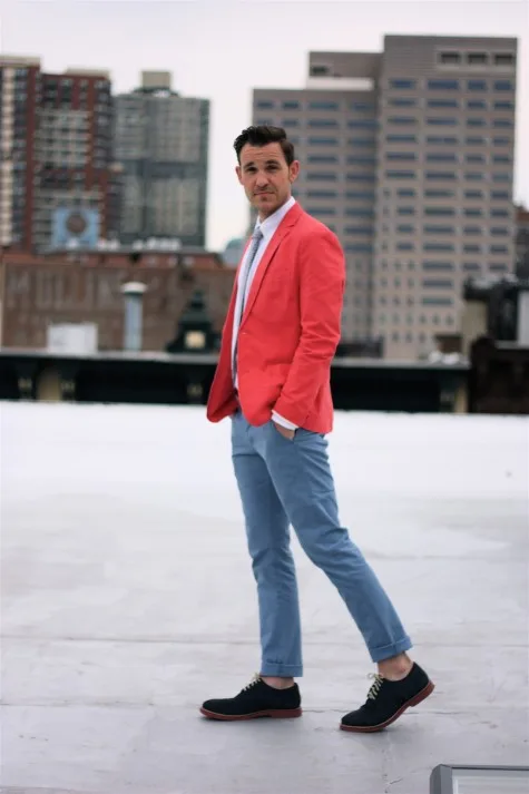 Cách phối đồ đẹp với blazer nam Cách phối đồ đẹp với blazer nam