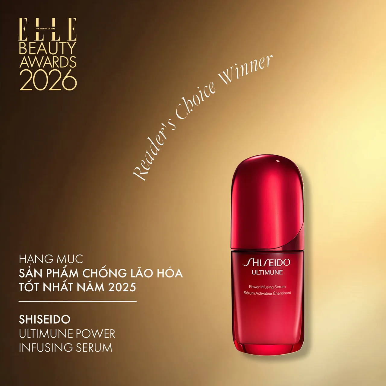 Chống lão hóa: Shiseido Ultimune Power Infusing Serum