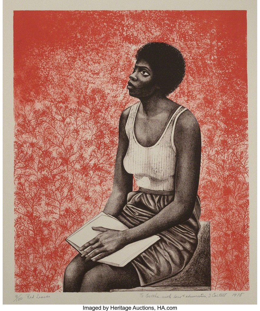 hoạ sĩ nổi tiếng 5a - Red Leaves 1978 - elleman