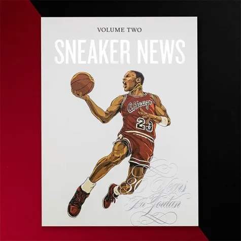 Yu hãnh diện chia sẻ hình ảnh ấn phẩm thứ 2 của sneakernews do anh tạo ra trên Instagram
