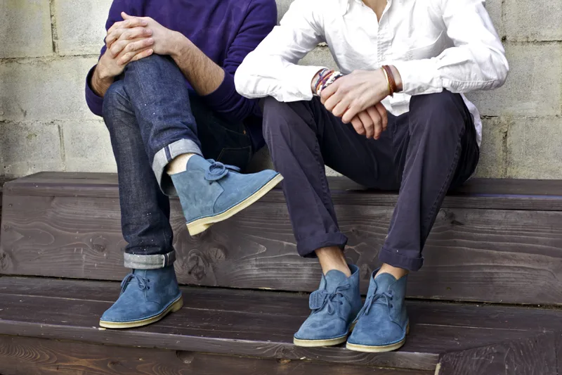 Kiểu giày nam Thu-Đông 2016: Desert boots.