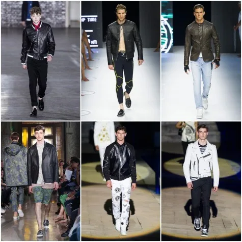 Thoi trang xuan - he nam 2015 biker jacket