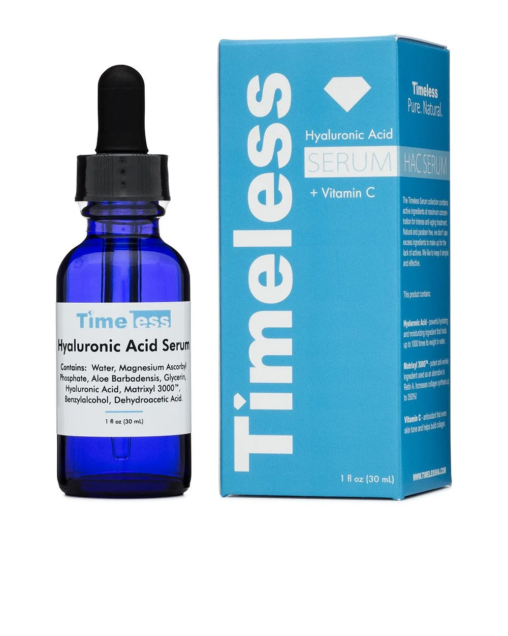 Timeless hyaluronic acid vitamin c serum