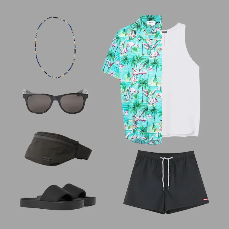 hoa tiet flamingo elle man 3