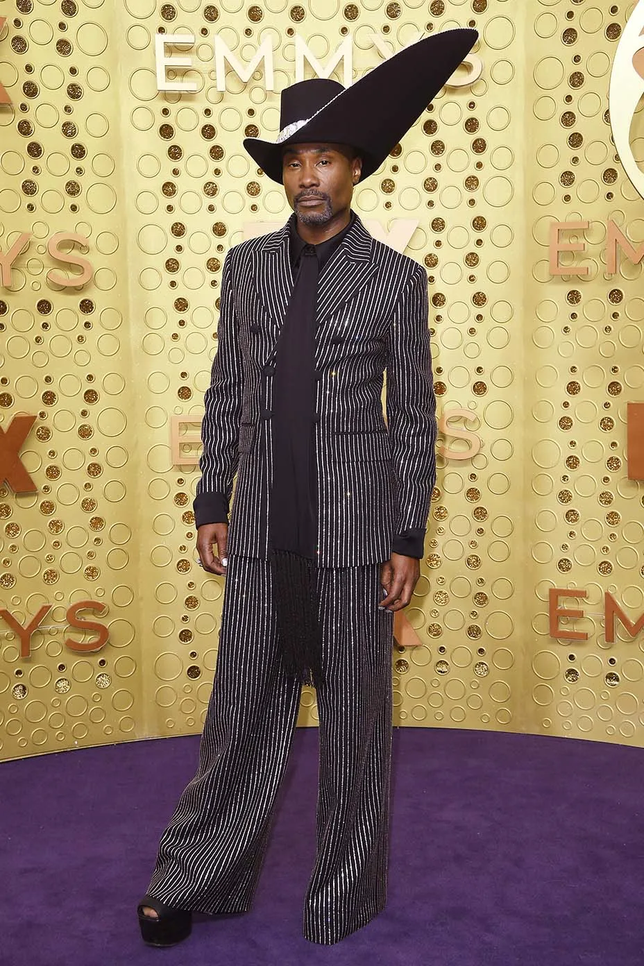 Billy Porter trong trang phục của Michael Kors tại lễ trao giải Emmy 2019