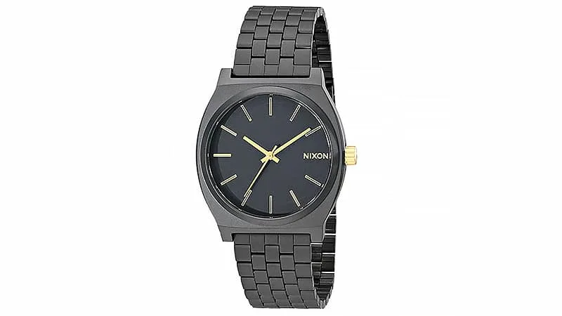 Dong ho nam - Nixon-Mens-One-Size-Black- elle man