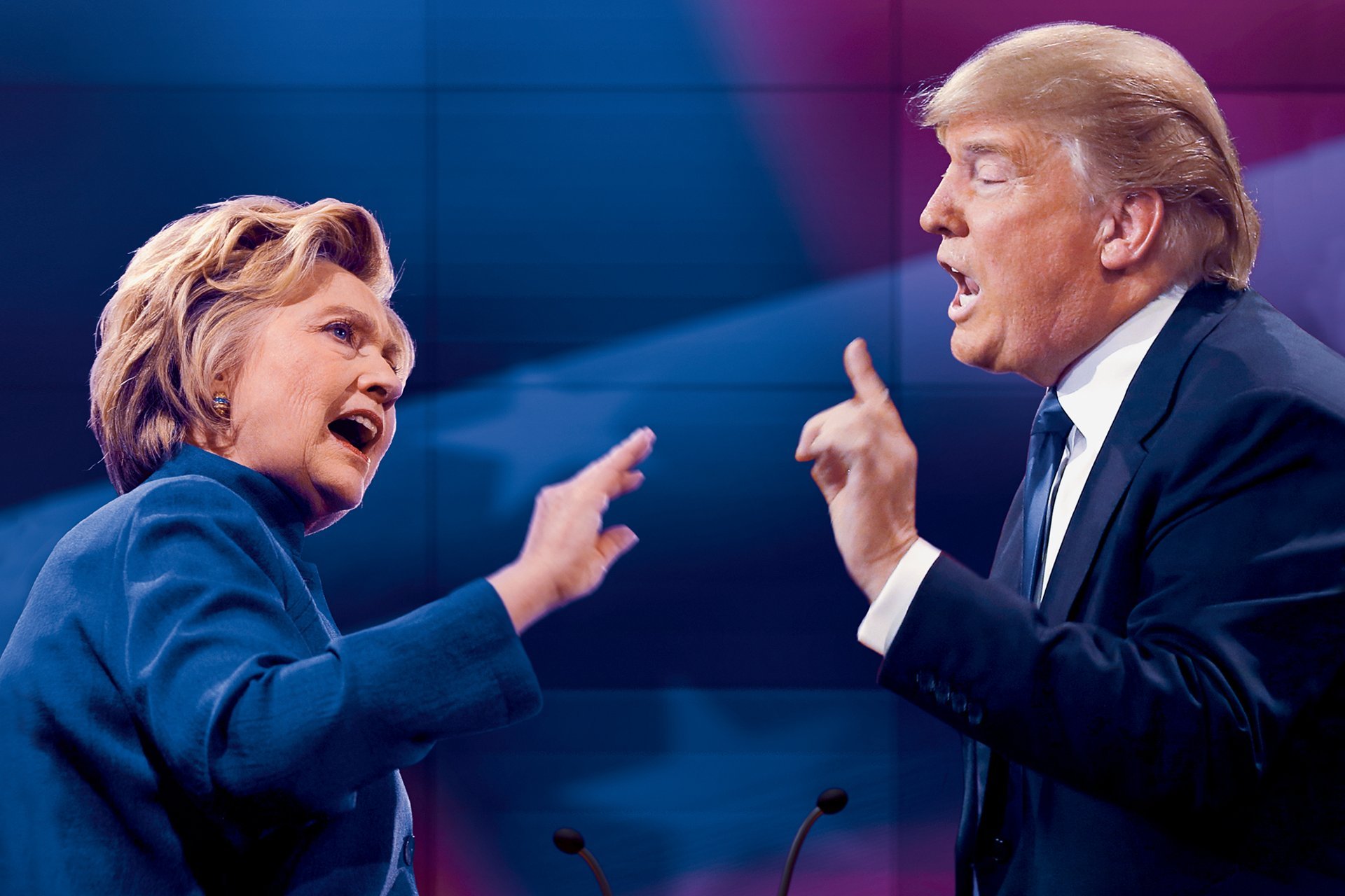 Donald Trump: Hillary Clinton.