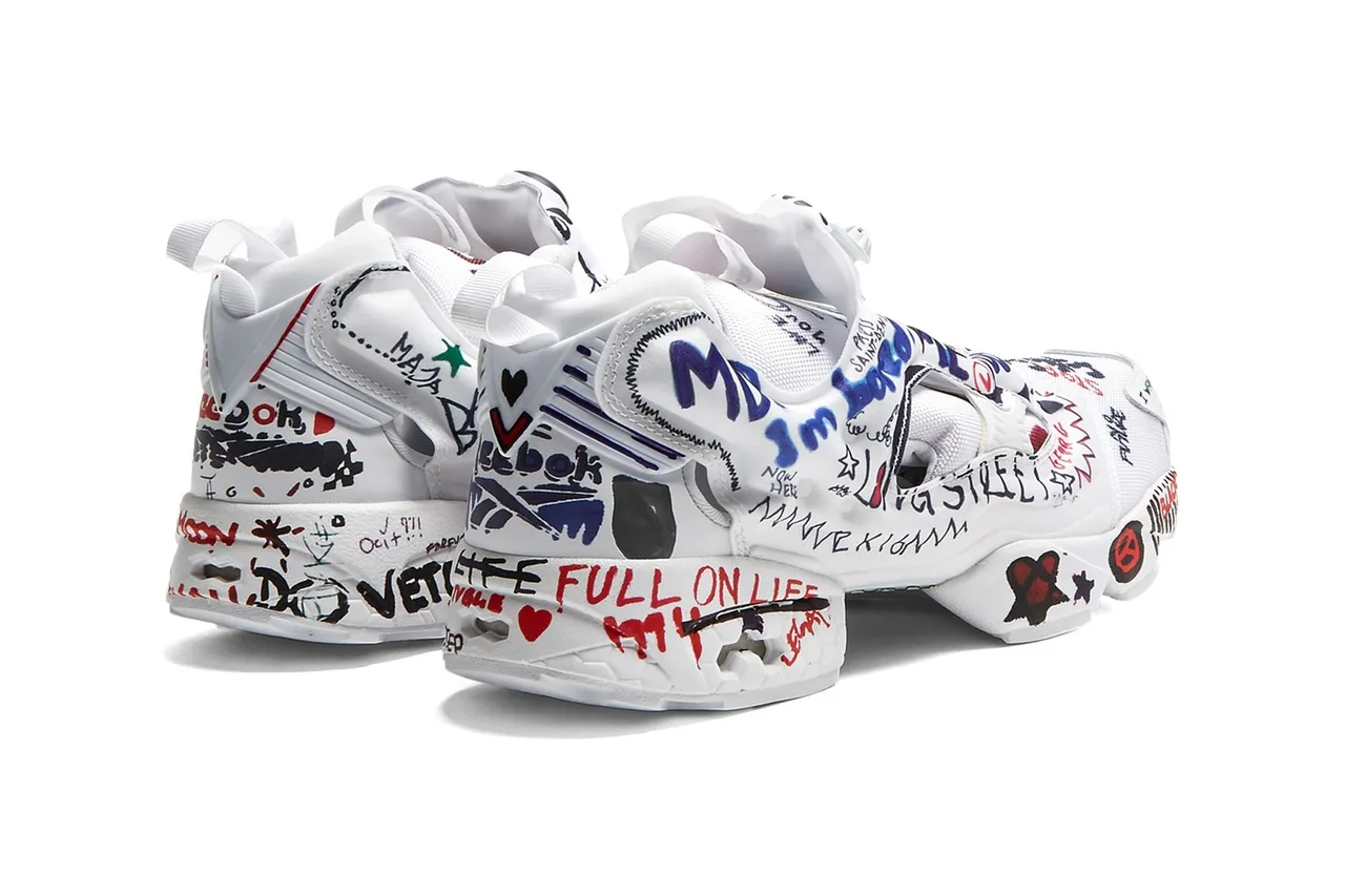 giay the thao ugly sneakers - instapump fury vetements - elle man 1