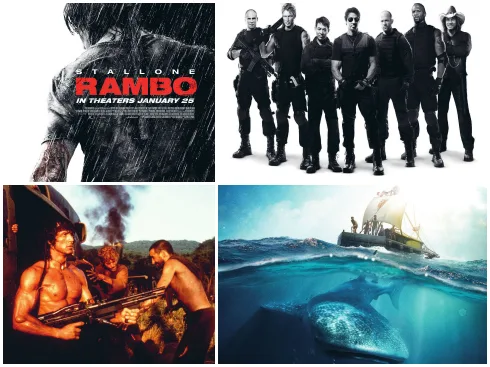 Xem phim hollywood để thỏa mãn sức mạnh nam giới