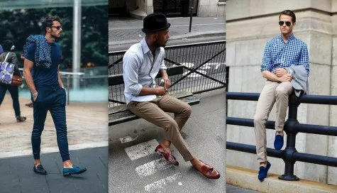 Giày lười (loafer) là một phần quen thuộc trong những set đồ mùa Hè-Thu
