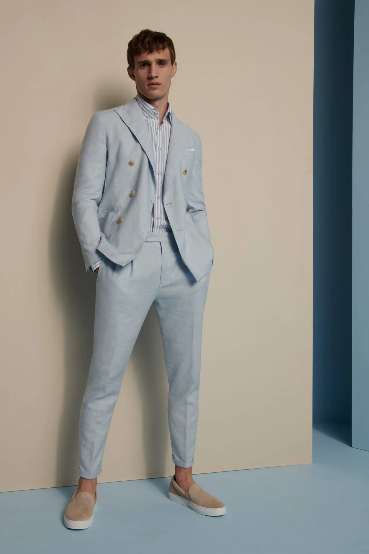 suit nam mau pastel - Windsor