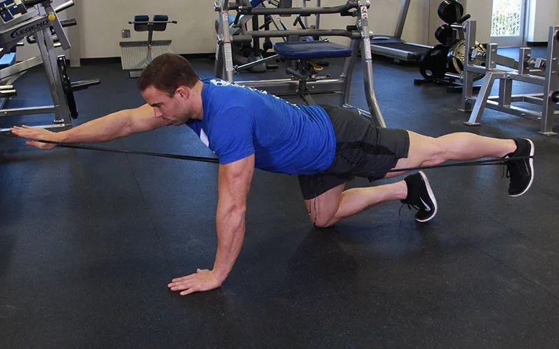 tập gym, overhead press